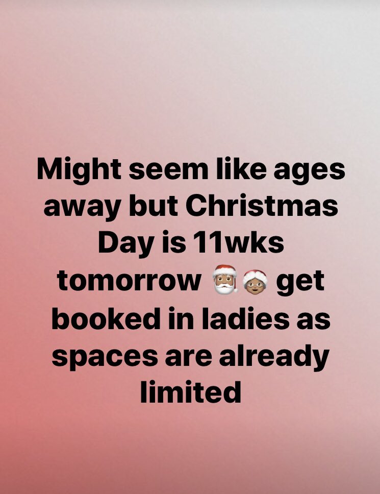 MicroRingEssex's tweet photo. Not long ladies 🎅🏽🤶🏽🎄 https://t.co/wClpbXKhl3