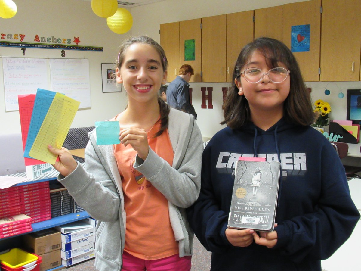 Meeting with our Reading Life Accountability Partners to build a healthy Reading Life. Going strong! #d21learns @holmesccsd21