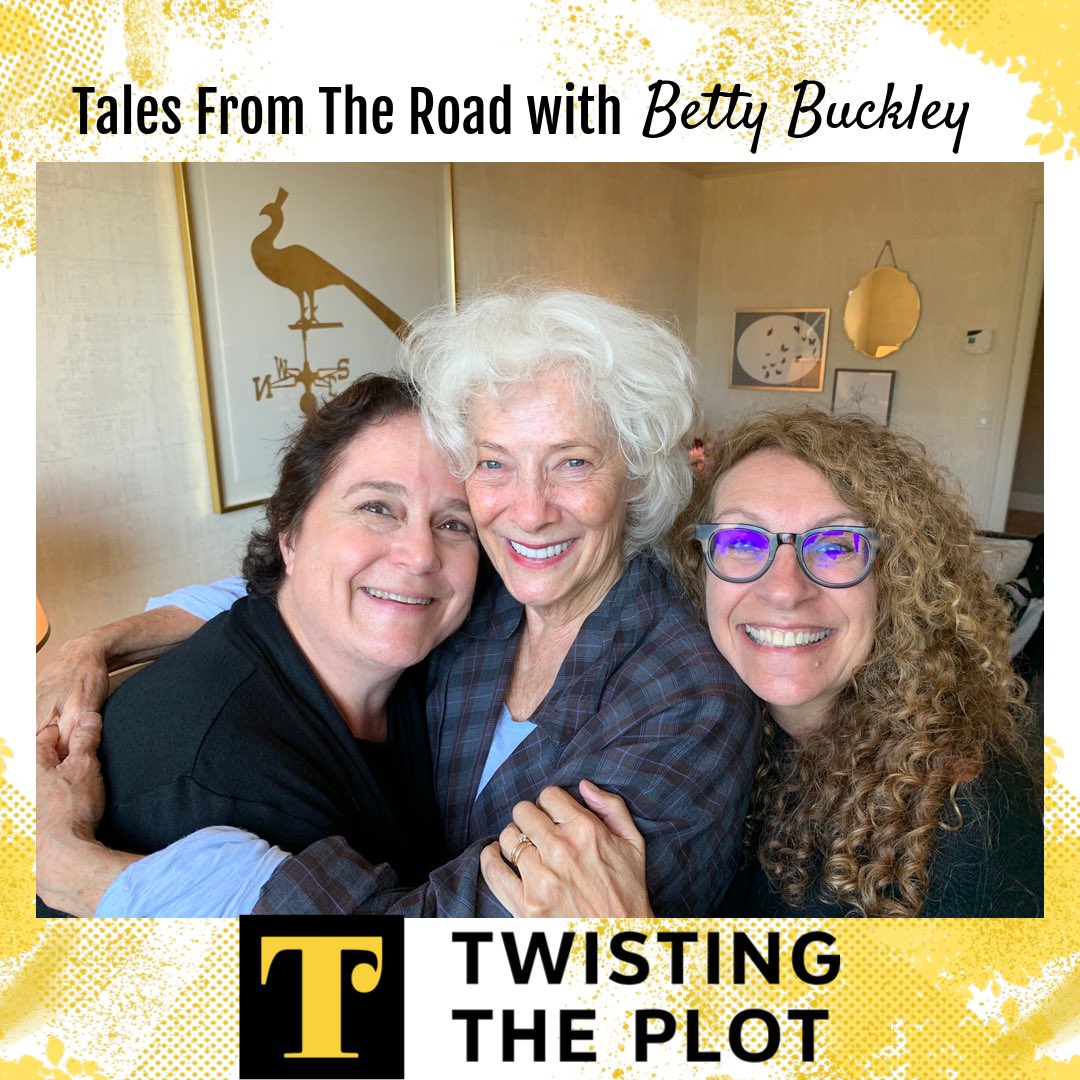 TwistingPlot's tweet photo. On this week’s Twisting the Plot podcast, we chat with the “Voice of Broadway.” Betty Buckley,
award-winning actress, with a decades-long career that has encompasses TV, film, stage and concert work around the globe, talks to us about her many plot twists. #twistingtheplot #nyc https://t.co/YaLUnlDeSC