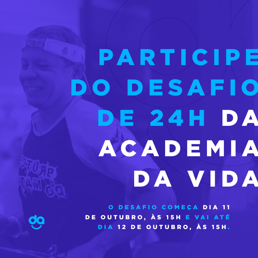 Se você é um ultramaratonista, esse desafio é pra você! Venha participar do Desafio de 24h na Academia da Vida. Ainda temos vagas nas esteiras, entre em contato com a gente inbox.