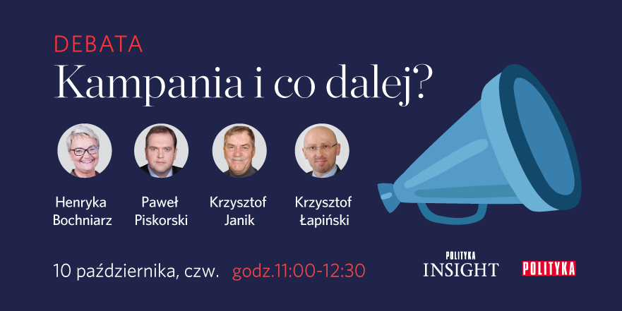 Polityka Insight (@politykainsight) on Twitter photo Jak ostatnie cztery lata i kampania zmieniły polską politykę? Co będzie się działo po głosowaniu? Zapraszamy na dyskusję Polityki Insight i <a href="/Polityka_pl/">Tygodnik POLITYKA</a> już 10 października. Więcej informacji: polityka.pl/tygodnikpolity… Jak ostatnie cztery lata i kampania zmieniły polską politykę? Co będzie się działo po głosowaniu? Zapraszamy na dyskusję Polityki Insight i <a href="/Polityka_pl/">Tygodnik POLITYKA</a> już 10 października. Więcej informacji: polityka.pl/tygodnikpolity…