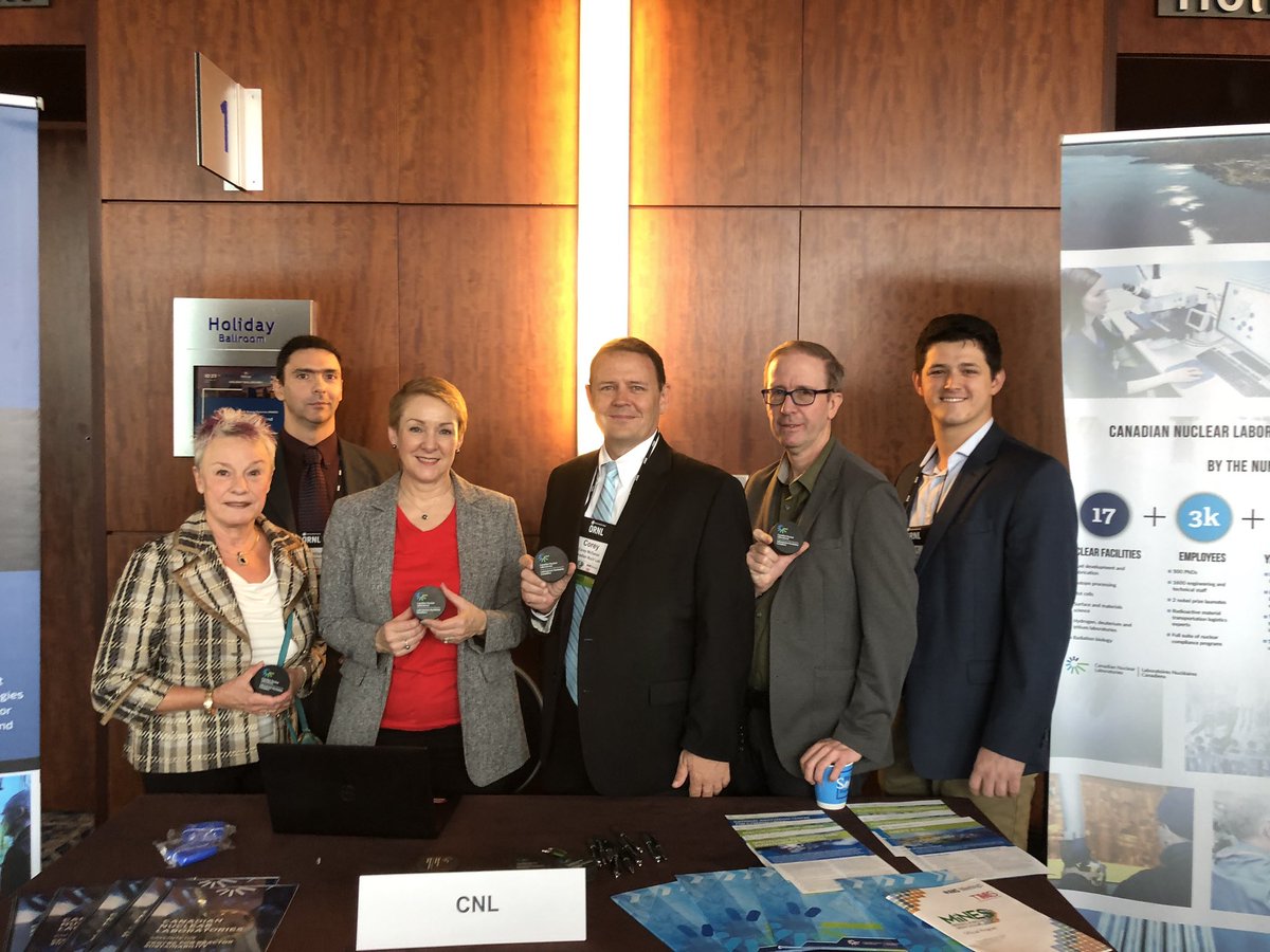 coreykmcdaniel's tweet photo. Great discussions took place at @ANS_org Materials in Nuclear Energy Systems #mines with world's leading researchers in nuclear materials science on @CNL_LNC's Centre for Reactor Sustainability #CRS @ToddAllen5 @kathyamccarthy https://t.co/9K817wV5fi