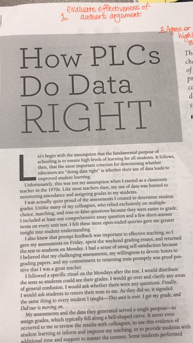 NakeshaMSmith's tweet photo. Making a case for using the collective approach to analyzing student work...it’s an emphatic YES for me! #ESLcohort #PLCguidingquestions #datatalks #analyzingstudentwork @KISDSocStudies https://t.co/Ebe6kjP4sW