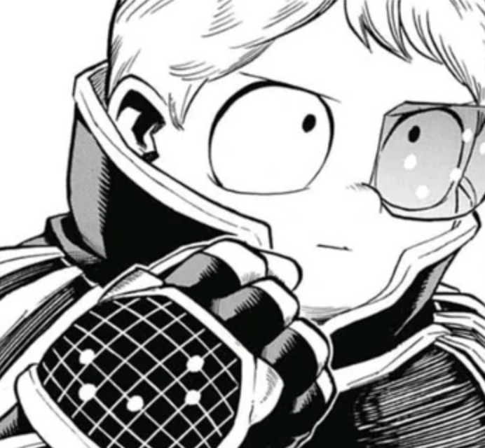 aitaikimochi's tweet photo. Random fact about Shouda from Class B from the BNHA ULTRA ANALYSIS Book:

"Despite his size, he's actually excellent at one on one combat, and he's good friends with Iida." https://t.co/y5kxIkusD2