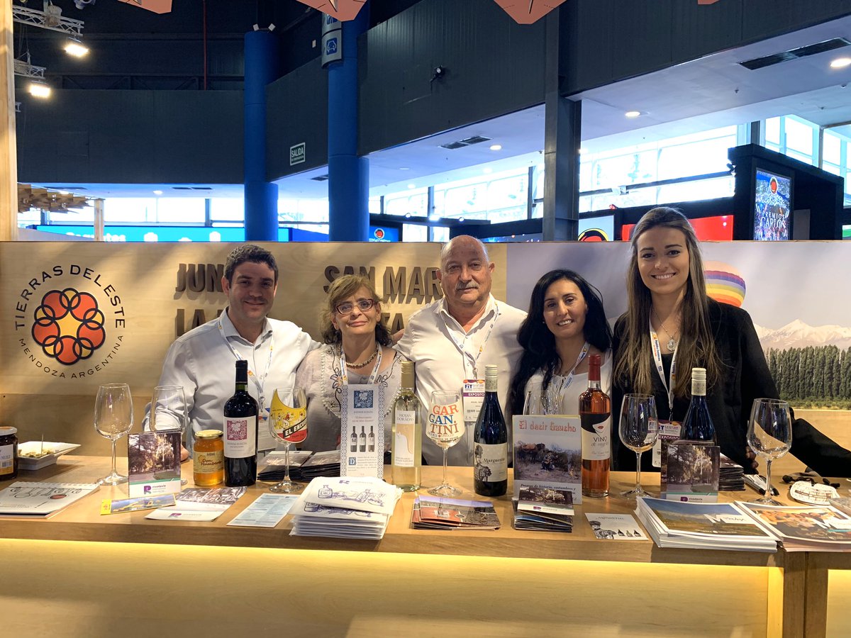 El intendente de <a href="/Rivadavia_Mza/">Municipalidad de Rivadavia Mendoza</a>, Miguel Ronco, presente en #FIT2019, acompañando al equipo de Turismo de su municipio.