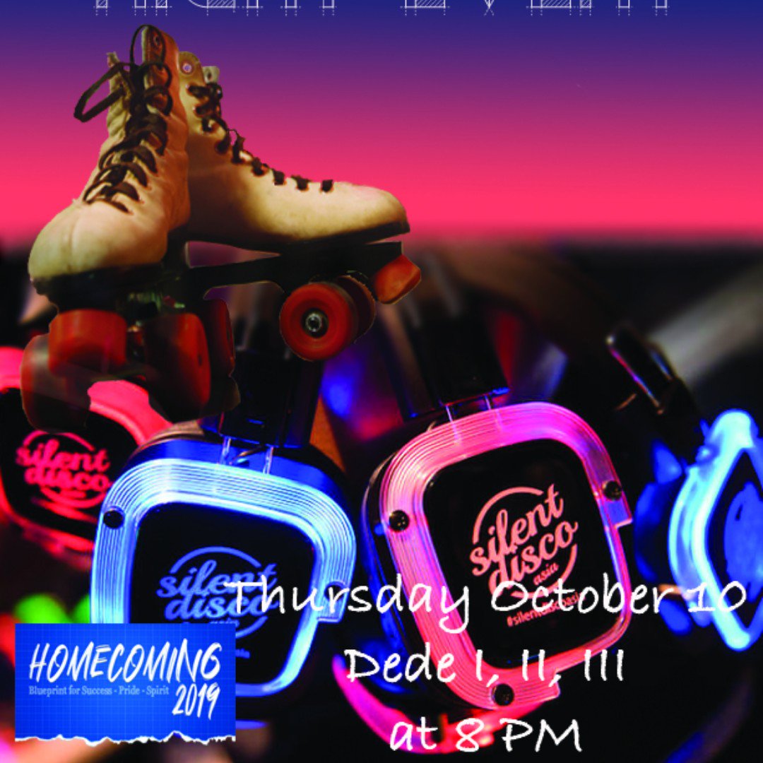 IndStateDSA's tweet image. Hope everyone is enjoying homecoming week so far!  Thursday night is the silent disco and skating event.  Skates and headphones are provided.