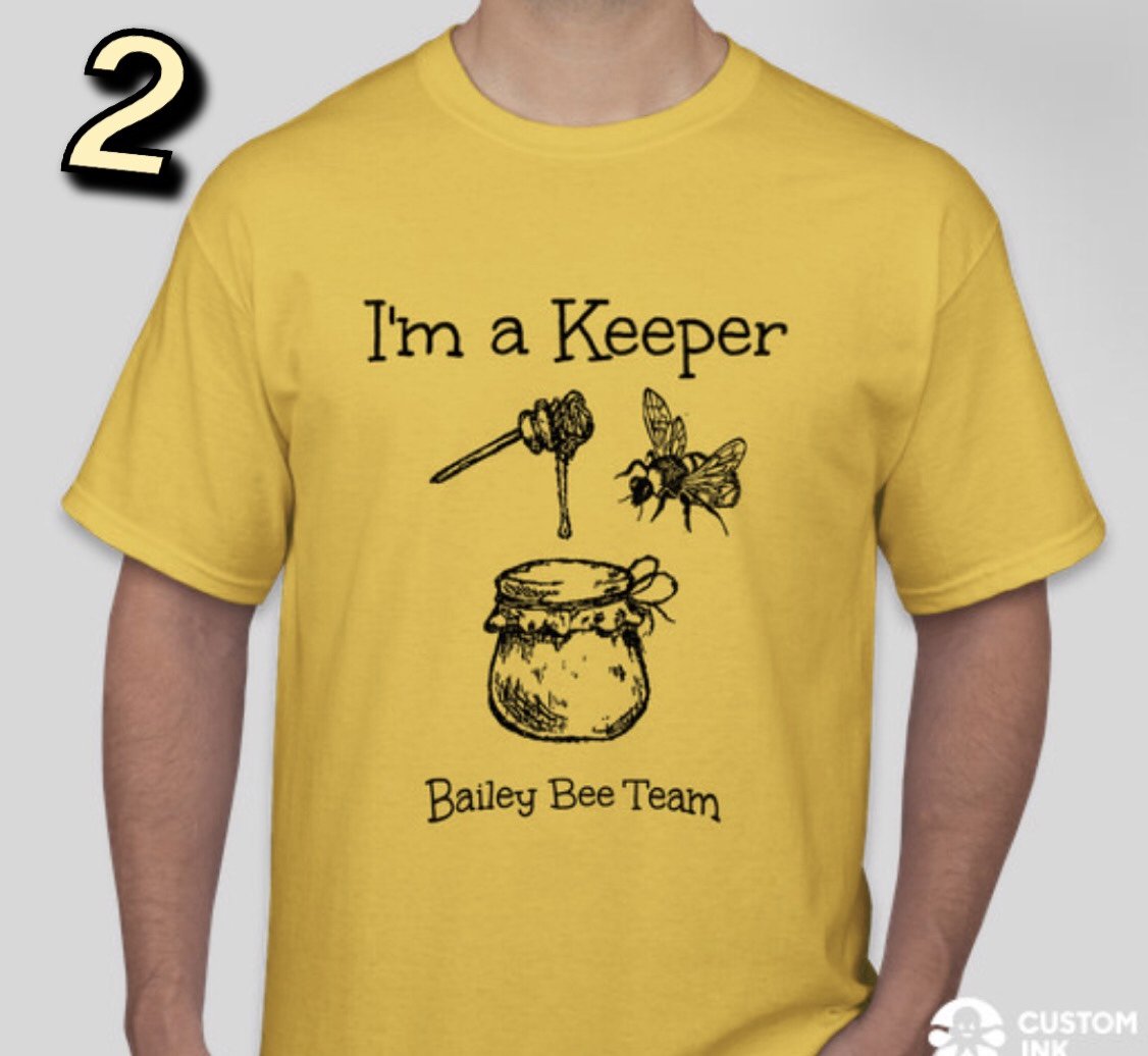 MSUBaileyBees's tweet photo. Hello everybody! This year the bee team has decided to sell t-shirts to raise money to hopefully buy our own honey extractor! We have four possible designs and would really appreciate it if in the poll below everyone voted on their favorite design! #savethebees🐝🐝 https://t.co/2oh2LEfOfi