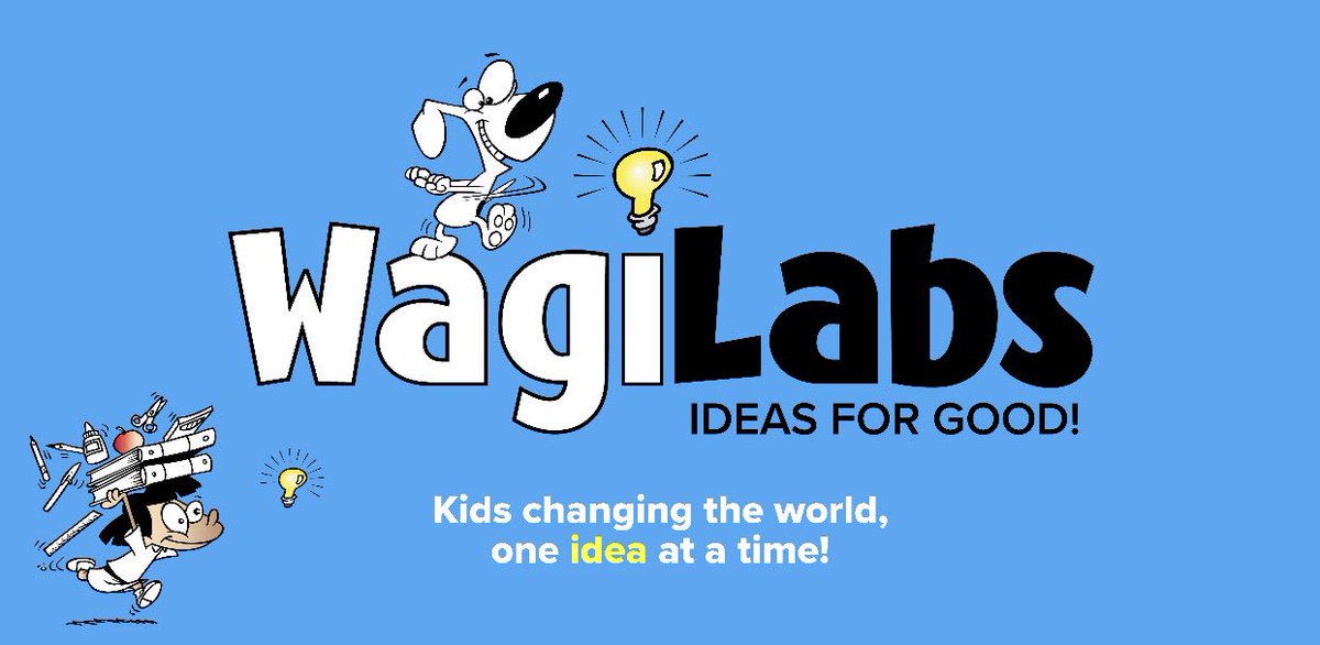 WagiLabs's tweet photo. From reducing crime to preventing malaria, our #KidPreneurs are full of great ideas that tackle community challenges —  &amp; make the world a better place in the process. Download our #WagiLabs Playbook to begin your adventure with us💡✨ https://t.co/oOdKy68d6B https://t.co/pkJMeNQWPg