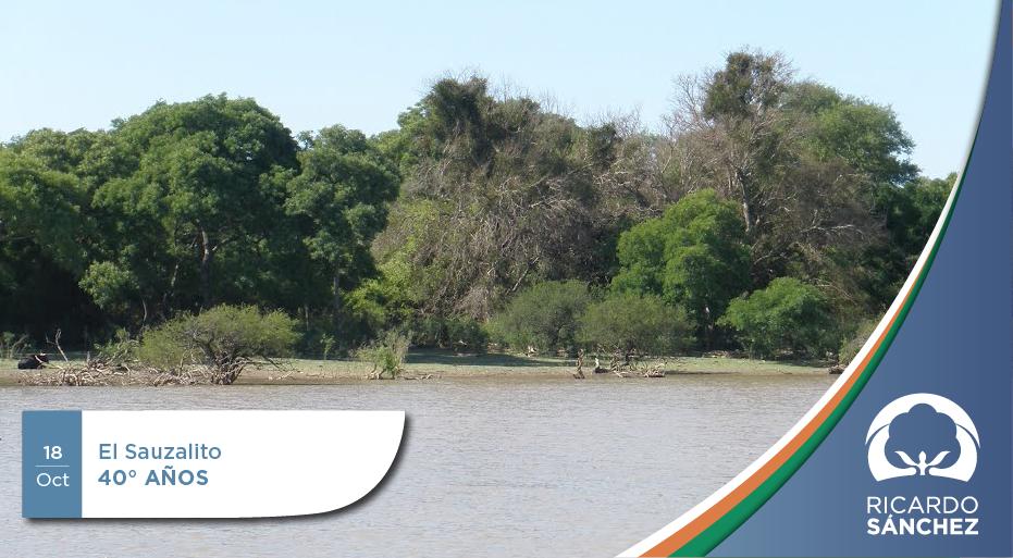 Felicito a todos los habitantes de #Sauzalito en el día del #aniversario de la localidad. #Chaco🎉👏