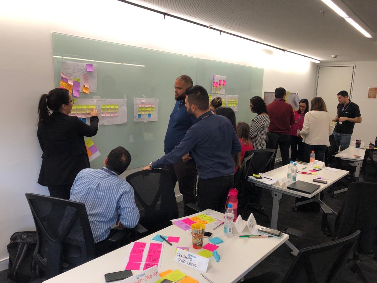 UXLabSP's tweet image. Dois workshops ao mesmo tempo? É possível e está acontecendo sim! Hoje foi dia de workshop de ideação para o projeto Plataforma Financial, e outro para mapear as principais barreiras presentes no dia a dia do time de projetos da TOTVS.

#UXLabFaz #UXLabDays