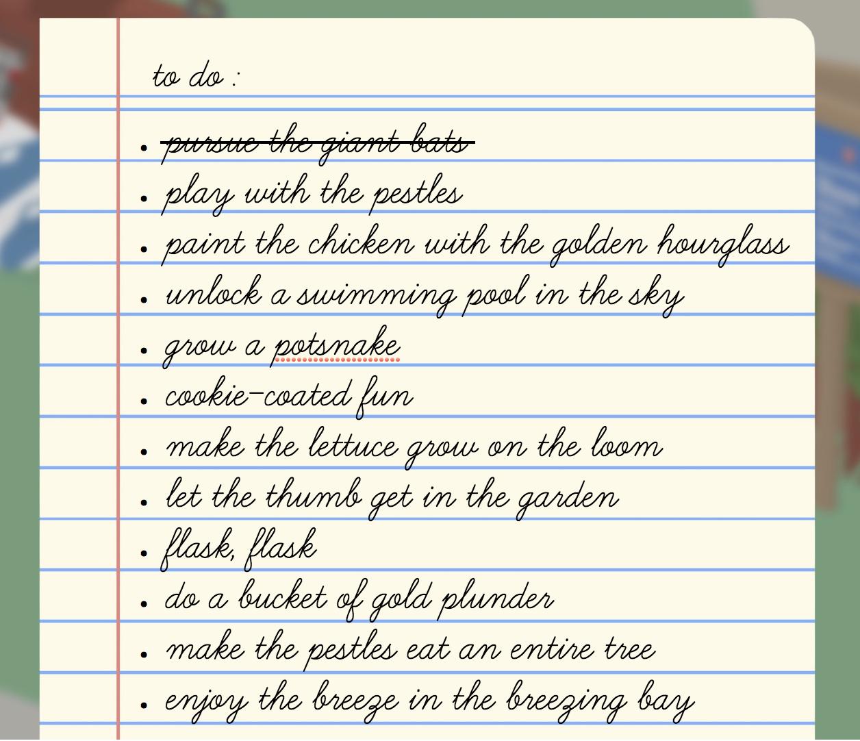 Untitled Goose Game: how to complete the garden to-do list