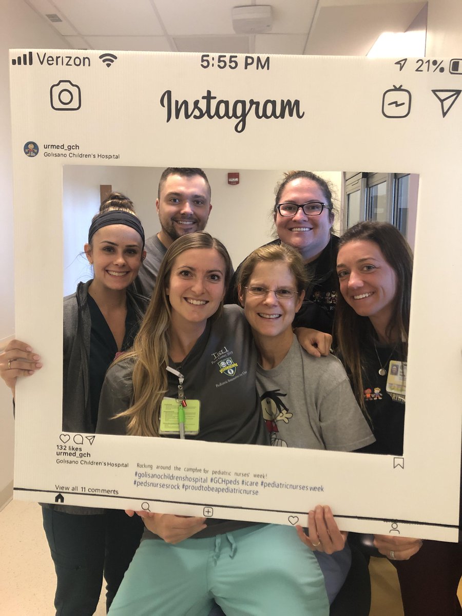 It's #PediatricNursesWeek! We're sending a big thank you to our amazing team of nurses, who work so hard around the clock to take care of children. #proudpediatricnurse