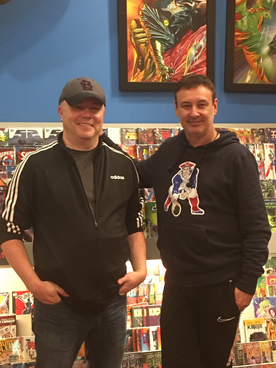 Metro_Comic's tweet image. Finally they meet!   We can’t confirm anything but there was indeed talk about what’s next for Metro.  Stay tuned.