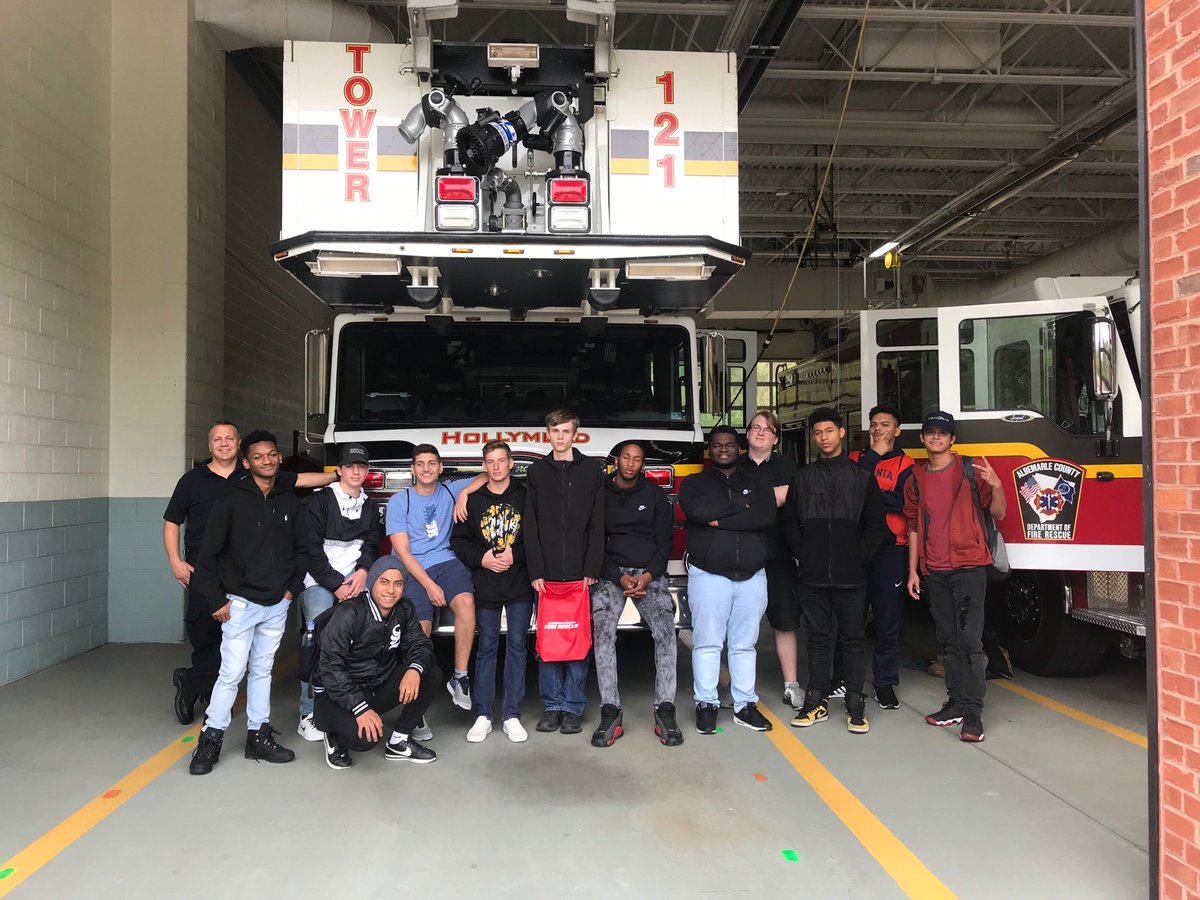 ShannonTomlin7's tweet photo. Stop 2 for @CATEChs @AlbemarleFire on #CBICtechtour. Students have had a great day learning about different industries and the different technologies used. https://t.co/HuuLfcUjAz