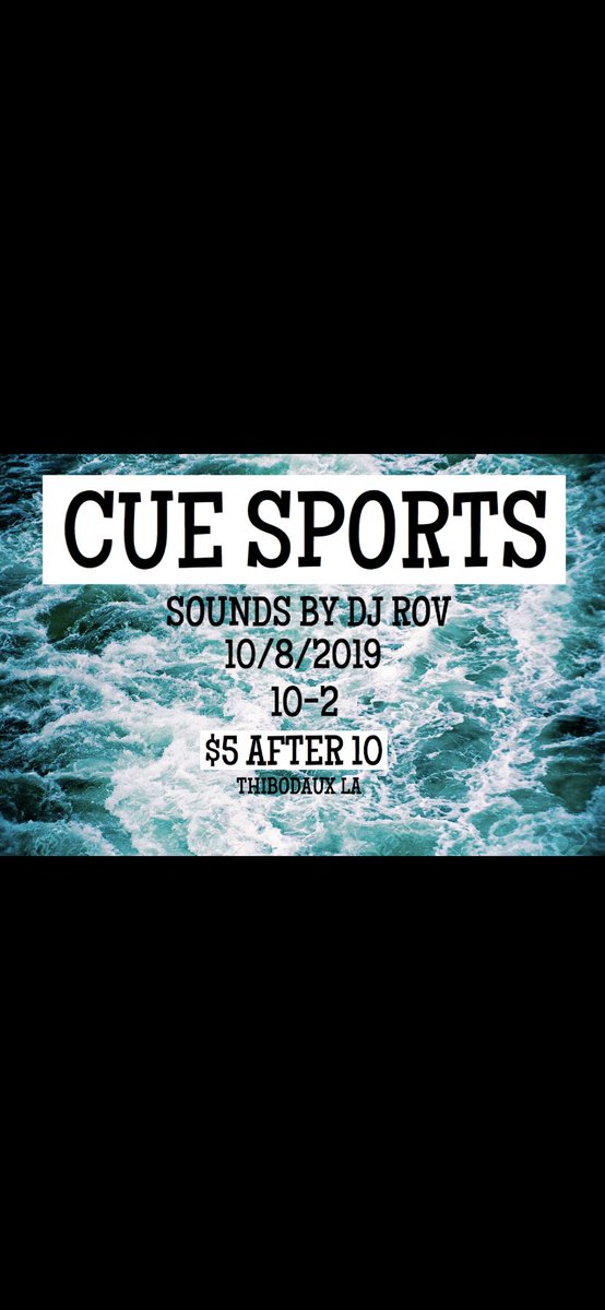 DjRov_'s tweet photo. #Cuesday TONIGHT!! 🎱

📍@Cue_Sports_ 
🍹 $3 Wells 

Come shoot some pool, get a drink &amp; catch a vibe 🤘🏾 https://t.co/Y6Hw2CXaO6