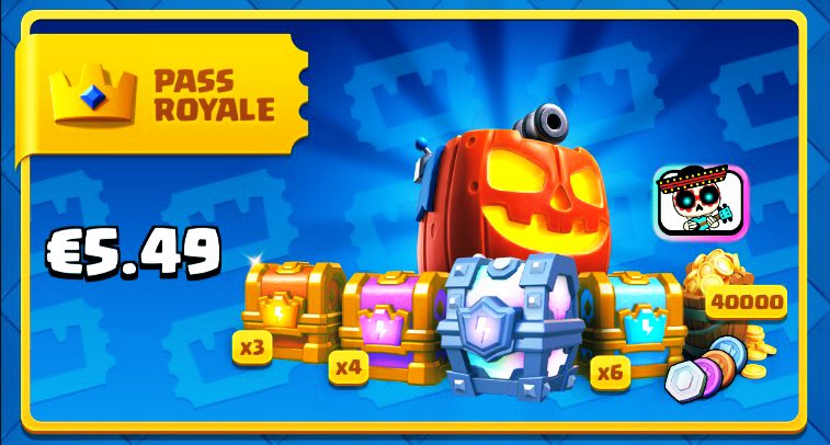 SORTEO 5 PASES ROYALE *Temporada 4*

REQUISITOS:
🔹Seguirme <a href="/carlotadesolis/">CARLOTA</a> 
🔹Seguirme en insta: instagram.com/carlotadesolis…
🔹Dar RT🔁 y fav❤️

Pago PAYPAL - 5 ganadores

Acaba el domingo 13/10, SUERTE🙏🏼🔥