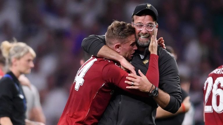 (THREAD)The most iconic moments during Klopp’s tenure at Liverpool. This for me is the most iconic and the best moment. Two of the most constantly scrutinised people at the club and they shut up all critics by winning the biggest prize of them all. Feel free to add.