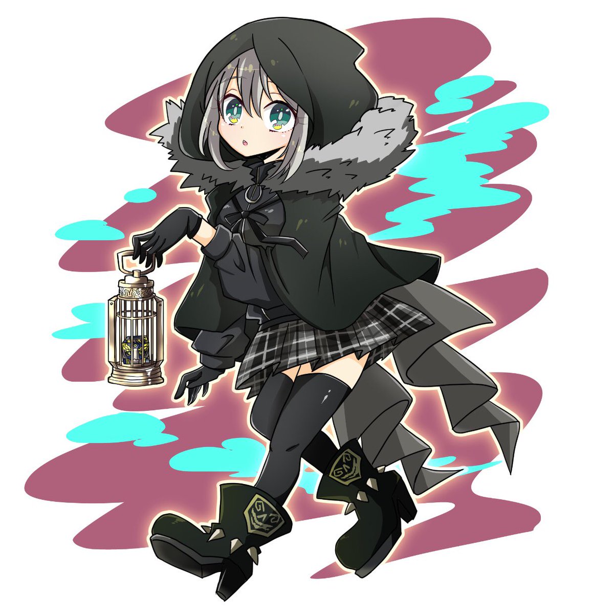 Fgo イラスト デフォルメ調で可愛いグレイちゃん お目々おおきくて素敵