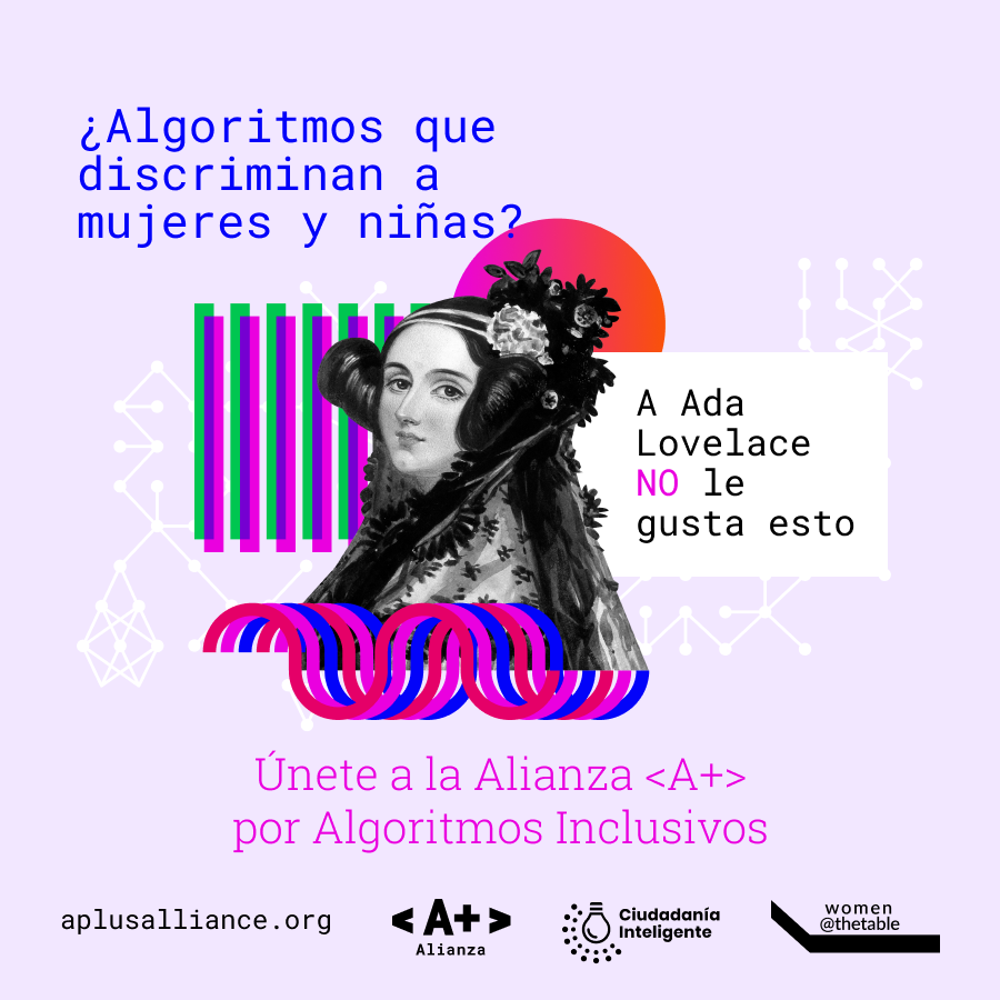 🌎👩🏿‍💻| #AdaLovelace fue la primera mujer programadora de la historia, creo el primer algoritmo para máquinas. ♀️✊🏿
160 años después, su obra es replicada con sesgos que  discriminan a mujeres y niñas.🤦🏿‍♀️😢
Con <a href="/WomenAtTheTable/">Women at the Table</a> combatiremos los sesgos en la tecnología. #ADL19 👇🏿