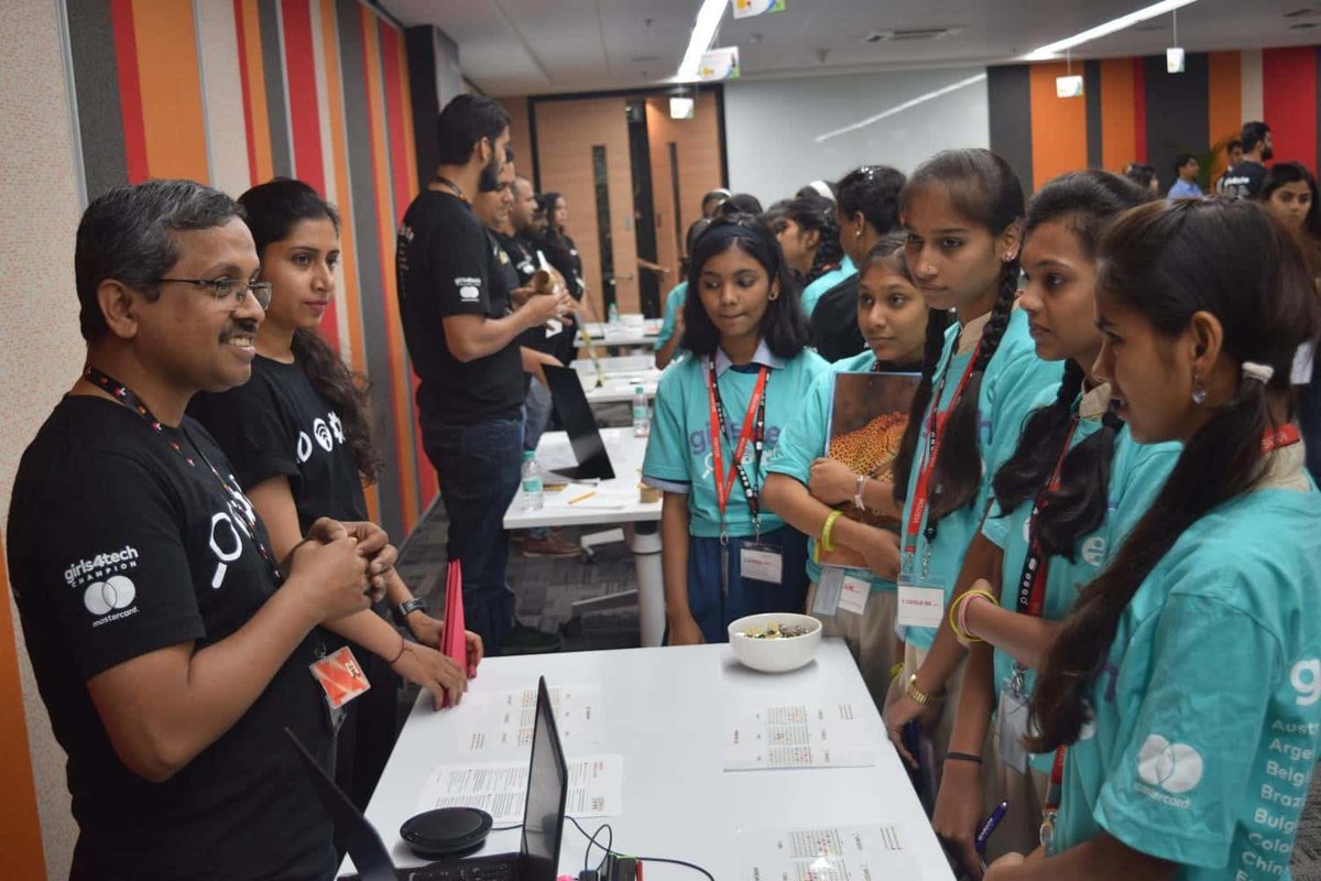 WomenInTech_IN's tweet photo. Thank you Mastercard for leading this wonderful initiative- Girls4Tech through which 1,85,000 girls were positively impacted through more than 300 events conducted across 25 countries. Way to go team!
#WiTGrowthSummit2019 #WiT #WomenInTech #WiTIndia #STEM #woman #womanempowerment https://t.co/1Fx6uSh0Ah