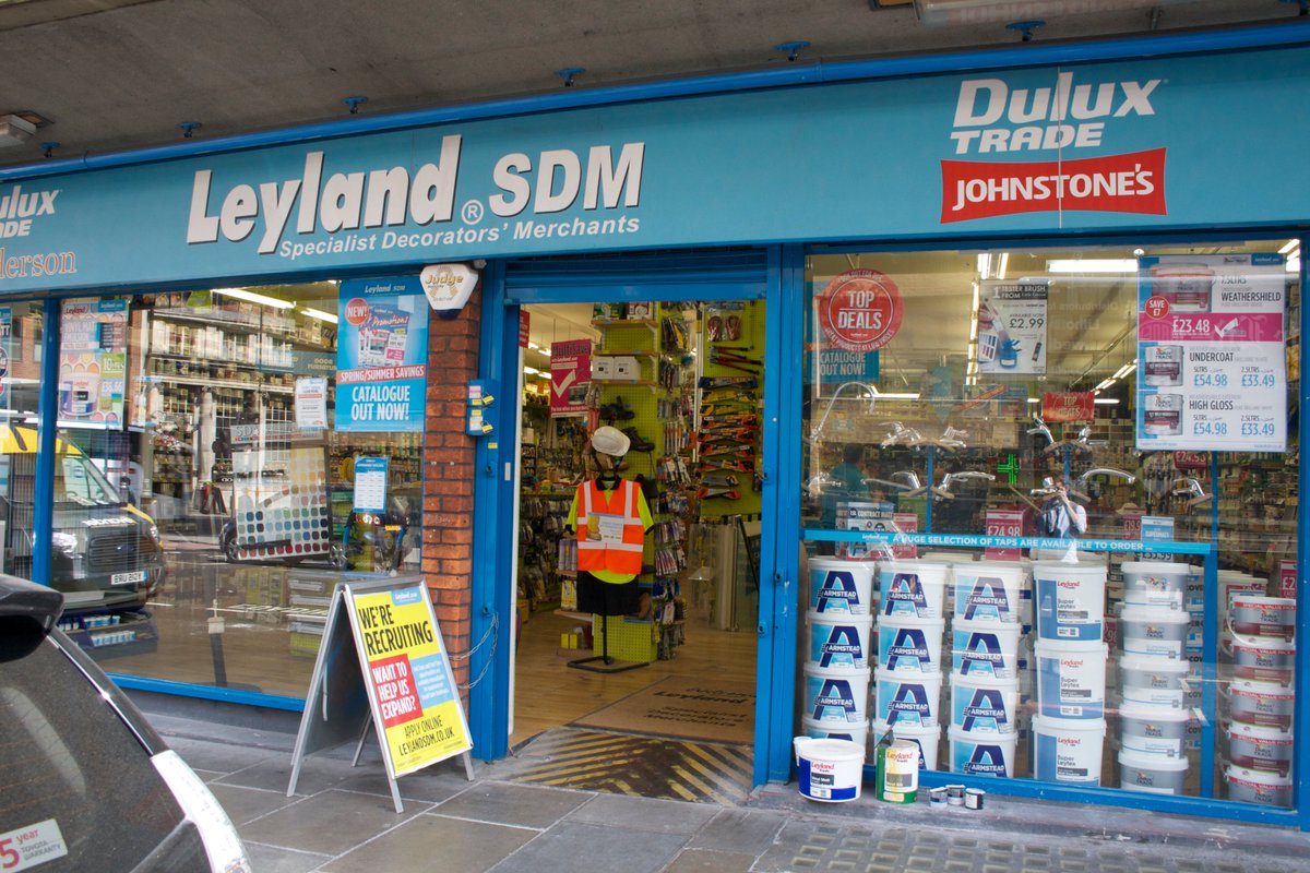 LeylandSDM's tweet photo. Our Victoria store has had a little makeover! What do you think of our new sign?

#London #DIY #Paint #Refurb #New #Victoria #Pimlico https://t.co/dMwoa6oPiO