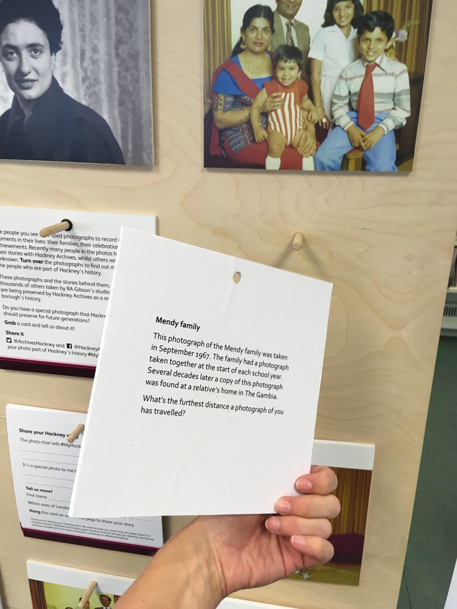 ArchivesHackney's tweet image. Our pop-up exhibition is now at the wonderful  #ClaptonLibrary. Drop in to uncover some real Hackney history through #RAGibson’s photos. 

While you&apos;re there, grab a card and share YOUR bit of #Hackney history with us. 
 
👉#MyHackneyStory👈
