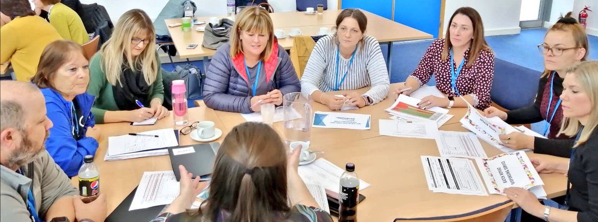 ACRWare's tweet photo. The #PIPCOP marketplace, a regular staple on the agenda where delegates pick the topics &amp; rotate across tables in a world-cafe style learning from one another spreading local knowledge across North Wales. @pgimmo https://t.co/puMQ8w6rda