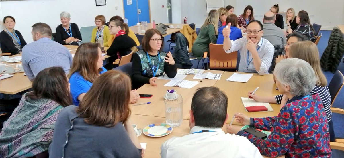 ACRWare's tweet photo. The #PIPCOP marketplace, a regular staple on the agenda where delegates pick the topics &amp; rotate across tables in a world-cafe style learning from one another spreading local knowledge across North Wales. @pgimmo https://t.co/puMQ8w6rda