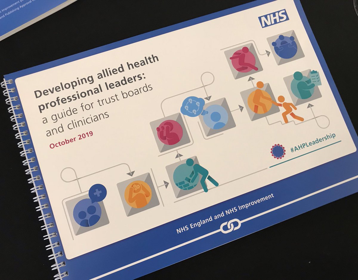 StuartPalmaNHS's tweet photo. ‘Developing allied heath professional leaders: a guide for trust boards and clinicians’ - launches today!

Developed with trust exec insights and AHP leader insights - offering opportunities and possibilities for aspiring #AHPLeadership at all levels

https://t.co/YrlOuqnPuJ https://t.co/e7ROQHq28P