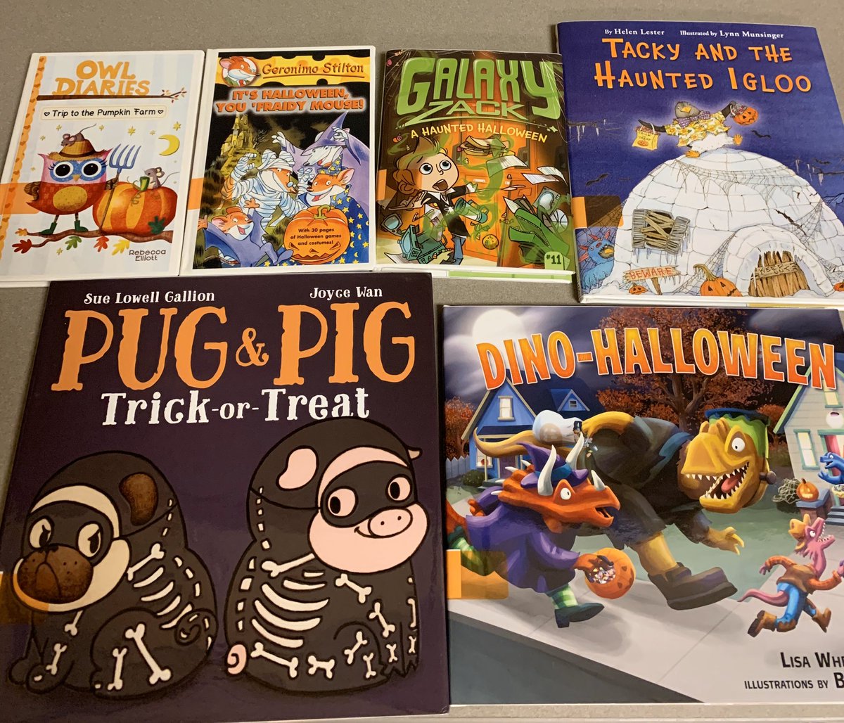 We just received some fun, new Halloween books that will be ready for check out just in time for Halloween!