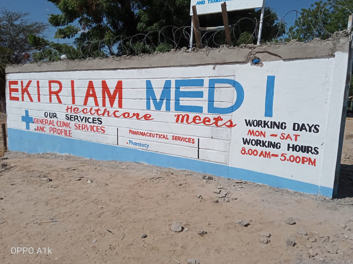 chegem_abu's tweet photo. As the population grows in Lodwar, health matters become a priority to the people.
Welcome to EKIRIAM MEDICARE CENTER HOSPITAL in Kanamkemer along kitale-Lodwar A1 road next to Kerio road.I urge you to visit the Facility for quality services
#EKiriamMedicareHospital https://t.co/WRdBW1TQ4I