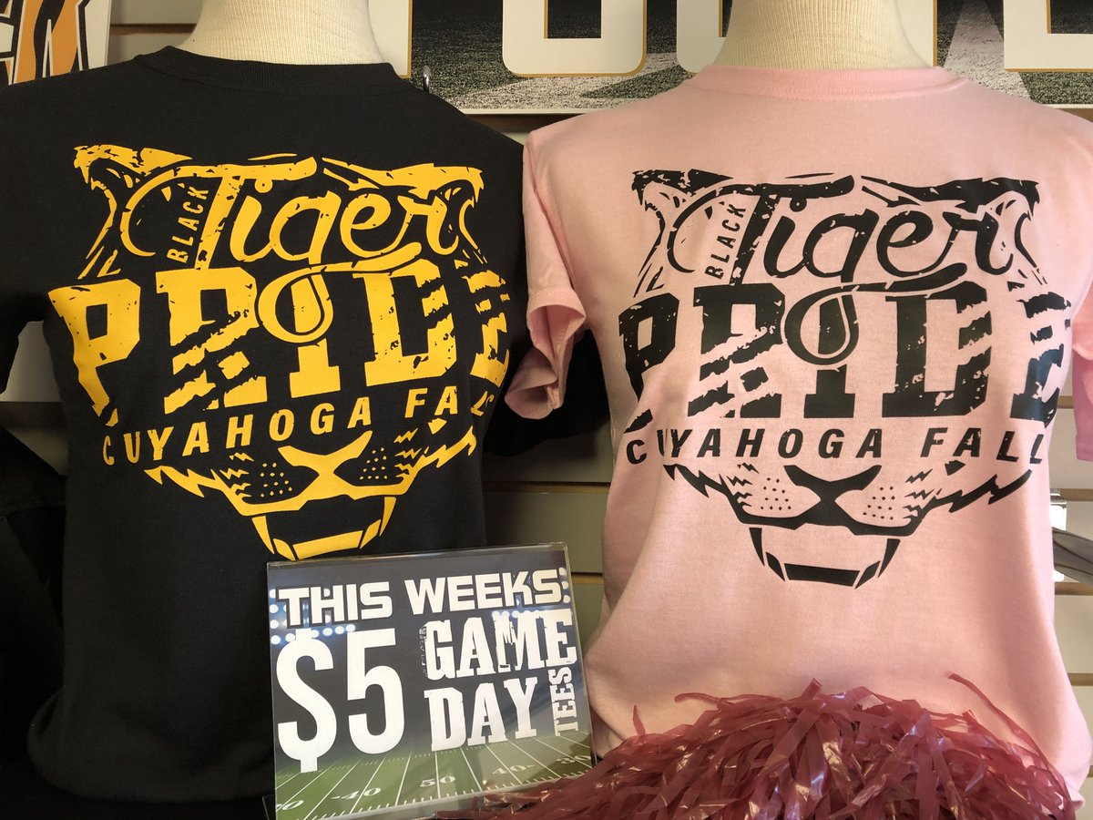 Falls $5 Gamedays are available now!! 
2 T-Shirt color options this week Pink or Black!!