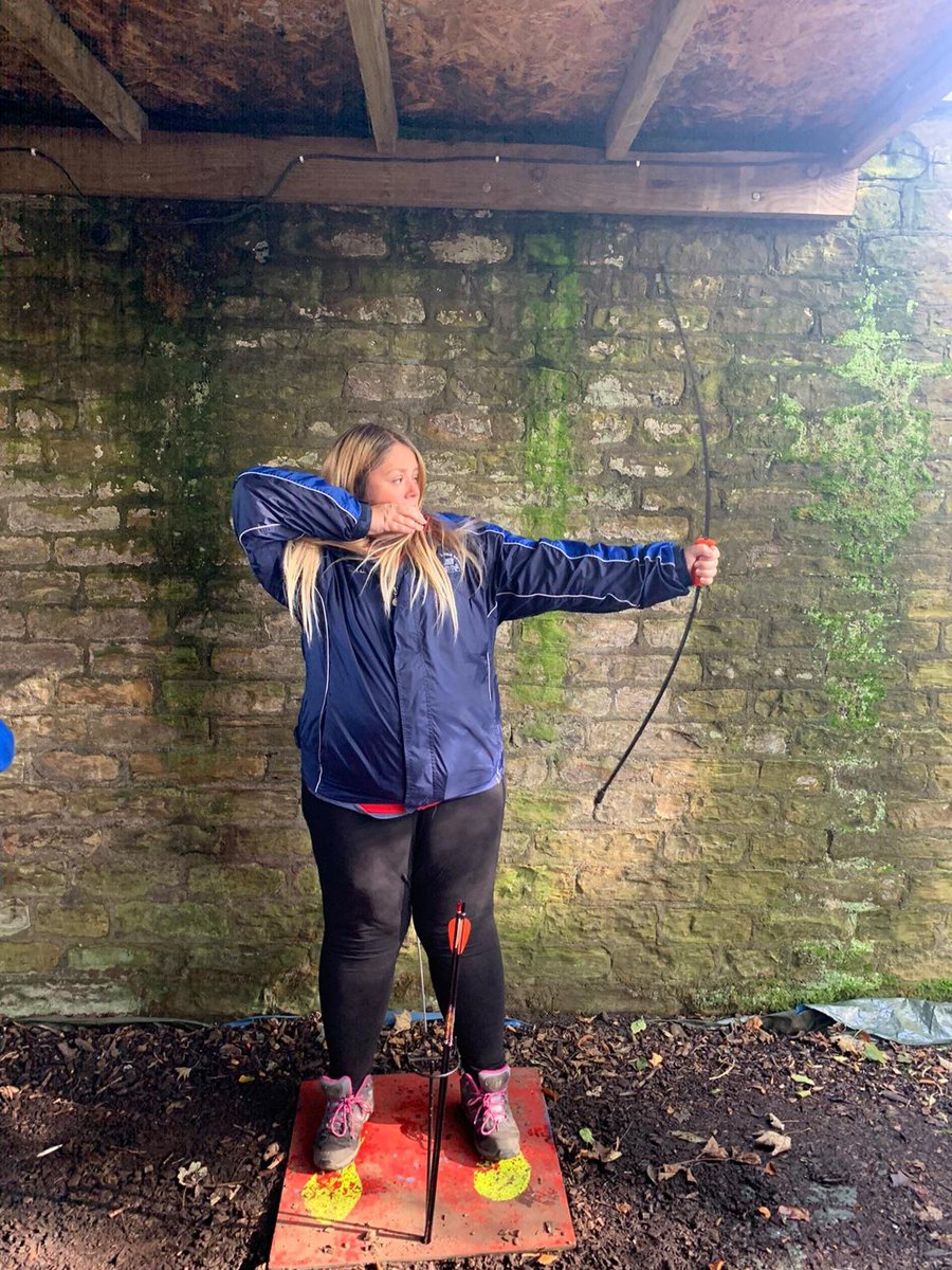 HightownJIN's tweet photo. Firing arrows #cliffehouse #teamhightown #funtimes https://t.co/7TXmQ1NEIB