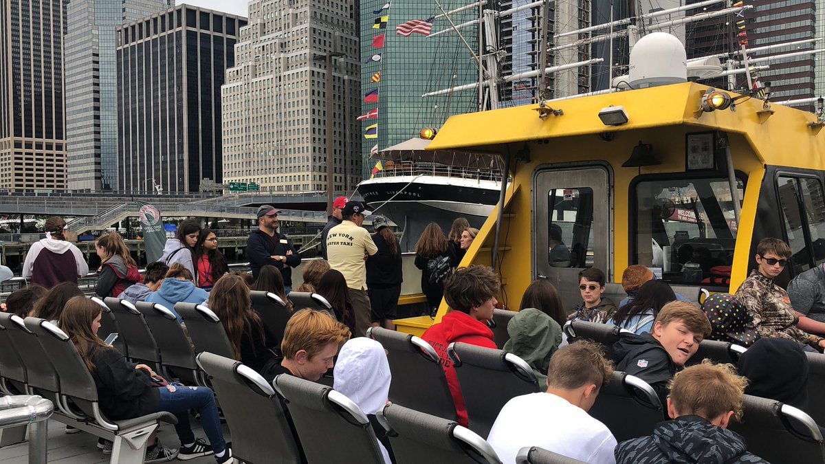 Getting ready for our river tour.