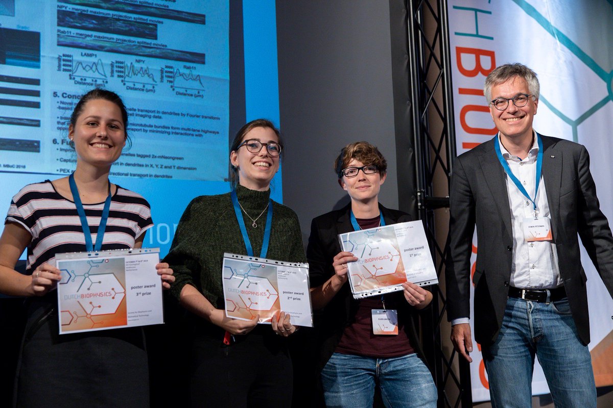 NWO Domain Science (Inactive) (@nwo_science) on Twitter photo #physics #lifesciences | We congratulate Klara Jansen <a href="/UniUtrecht/">Utrecht University</a> on winning the Poster Prize 2019! Second place: Daphne Jurriens (UU), Third place: Christine Linne (LEI). Photo by Bram Saeys #DBP19 #physics #lifesciences | We congratulate Klara Jansen <a href="/UniUtrecht/">Utrecht University</a> on winning the Poster Prize 2019! Second place: Daphne Jurriens (UU), Third place: Christine Linne (LEI). Photo by Bram Saeys #DBP19