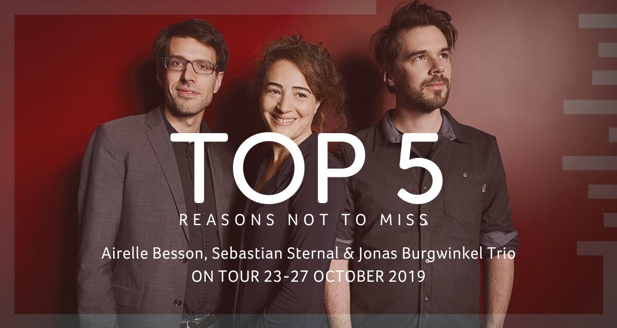 MusNetIrl's tweet photo. Fancy some awesome jazz?
Airelle Besson, Sebastian Sternal & Jonas Burgwinkel are on tour with Music Network from 23-27 October. Check our Top 5 reasons why you really shouldn't miss this. 👉https://t.co/SAI5Nn5YXg
#airellebesson #rtesupportingthearts https://t.co/38w2KDRM2A
