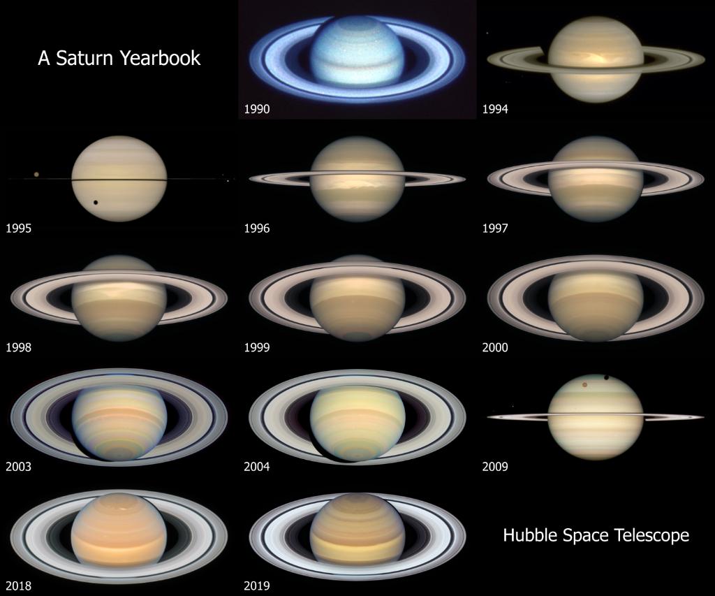 saturn hubble