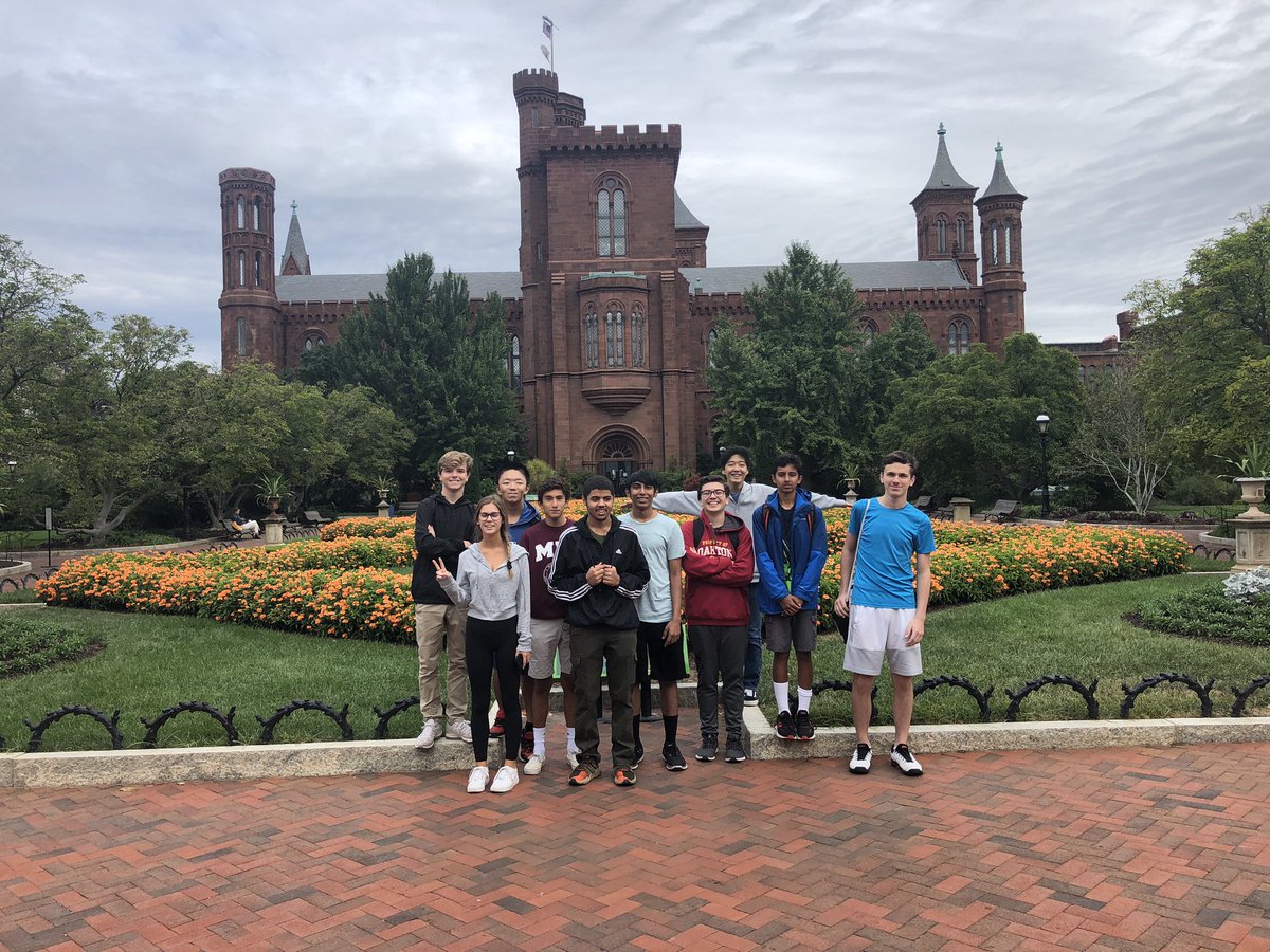 AngTaggart's tweet photo. Psyched to explore #mydccool with my kiddos today. #capstone #PBLinFCPS #ohsstilllearning @OaktonHS @smithsonian https://t.co/4LA3ZbRvP9