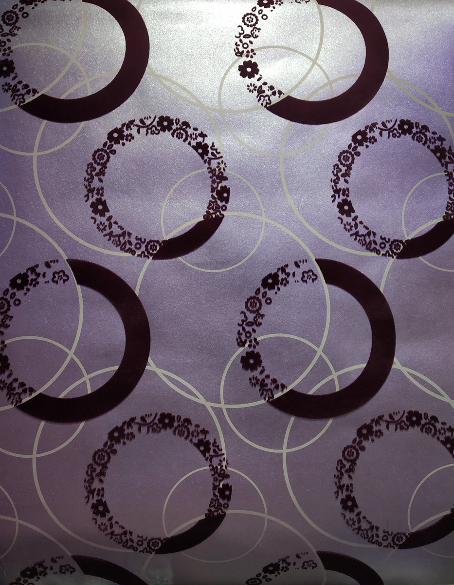 ansari_decor's tweet image. #valvet wallpaper #abstract round design  #simple ..For more info visit...ansaridecor.in/latest-update/…