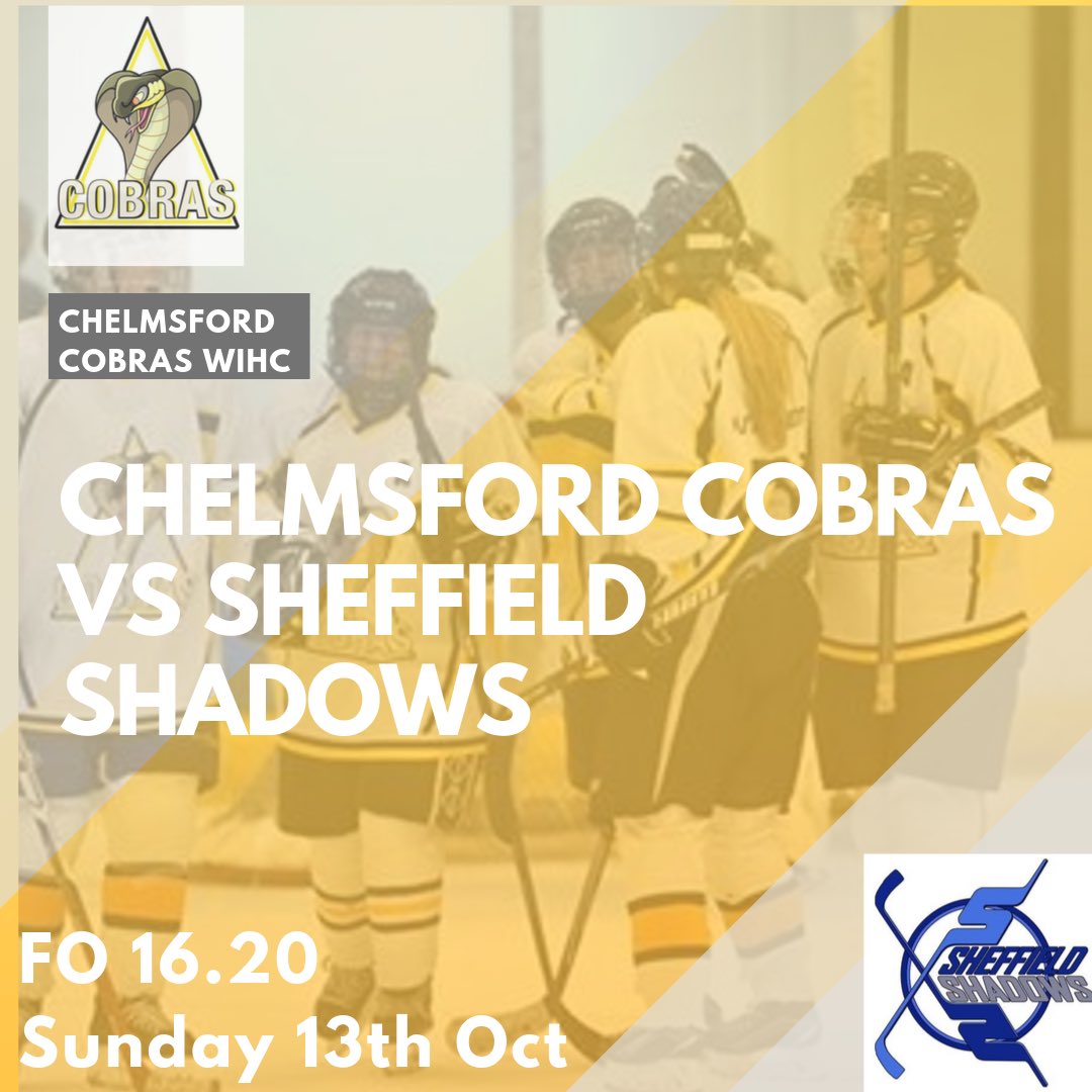 First match of the season this Sunday away to Sheffield!