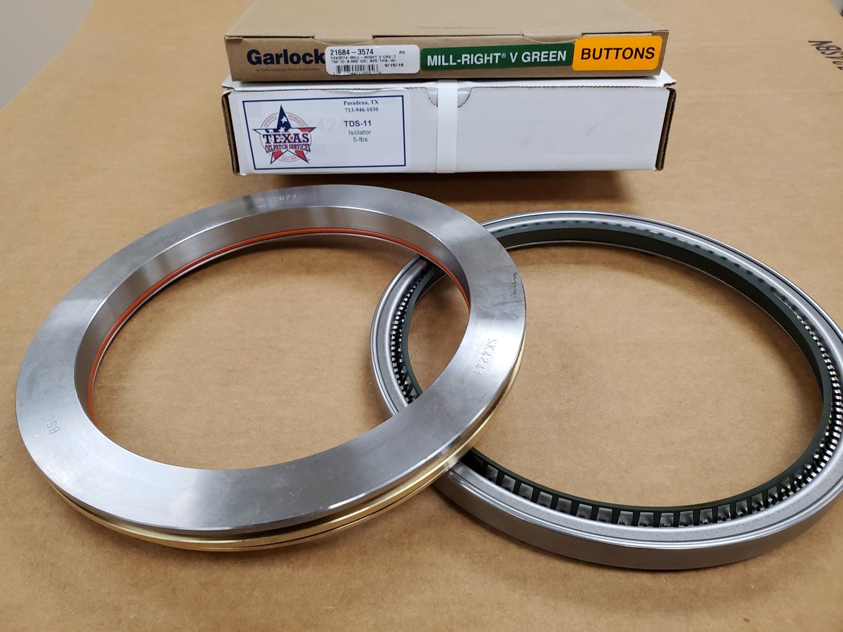 TexasOilpatch's tweet image. Getting ready to do a TDS11 Inspection? We have your replacement isolator and oil seal for the job. Call TOPS today for a FREE quote 713-946-1030

#TexasOilpatchServices #WeAreAppliedUSEnergy #TDS11 #Inspection #OilandGas #CustomerService