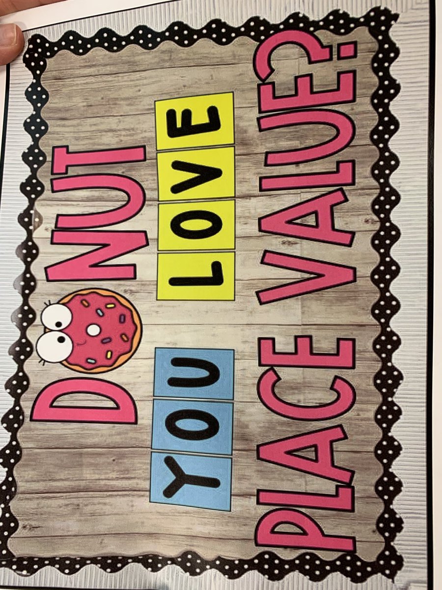 GCSD Elementary Math (@k5mathgcsd) on Twitter photo Creating our Place Value Donuts! “Donut you LOVE place value!” 🍩 <a href="/GreeceCentral/">Greece Central</a> <a href="/LuisaCortellini/">Luisa Cortellini</a> <a href="/MrsCellura/">Kristie Cellura</a> <a href="/lakeshore1200/">Lakeshore</a> Creating our Place Value Donuts! “Donut you LOVE place value!” 🍩 <a href="/GreeceCentral/">Greece Central</a> <a href="/LuisaCortellini/">Luisa Cortellini</a> <a href="/MrsCellura/">Kristie Cellura</a> <a href="/lakeshore1200/">Lakeshore</a>