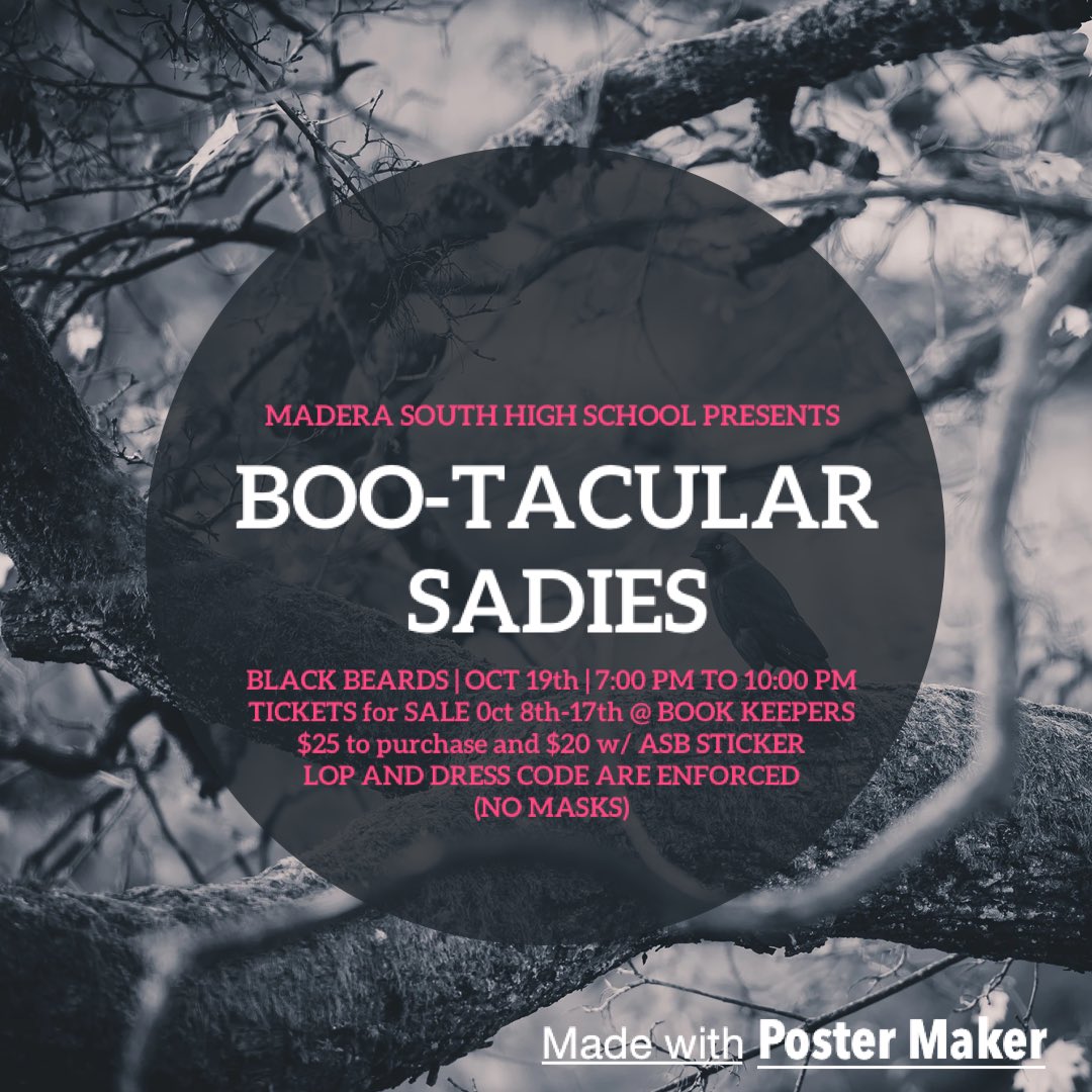 MSHSFeedback's tweet photo. Sadie’s tickets go on sale today at the bookkeeper! https://t.co/uOLsdlA8jM