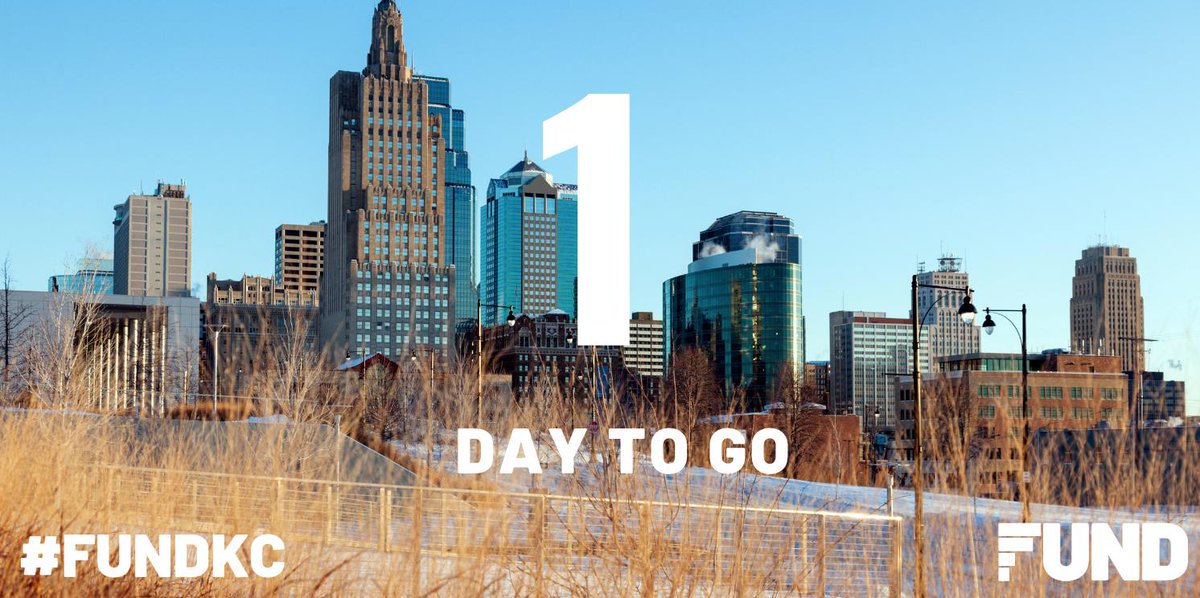 FUNDConference's tweet photo. Have you registered for #fundkc yet? Only 1 day left!
Tickets at https://t.co/L0A2WCOmKo
#JoinTheFUND #FUNDKC #StartupKC https://t.co/wwGWOVwdKA