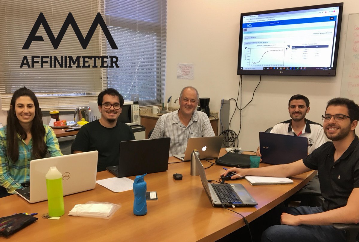 AFFINImeter (@affinimeter) on Twitter photo <a href="/AFFINImeter/">AFFINImeter</a> workshop for Isothermal Titration #Calorimetry data analysis by Professor Watson Loh at the University of Campinas (Brasil) <a href="/AFFINImeter/">AFFINImeter</a> workshop for Isothermal Titration #Calorimetry data analysis by Professor Watson Loh at the University of Campinas (Brasil)