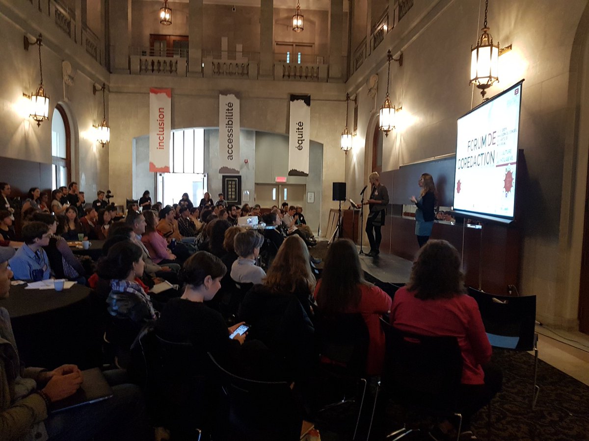 MailismailisB's tweet photo. @projetexeko " Les institutions culturelles devraient pouvoir être "cohabitées" par tous et par toutes quel que soit sa situation ou son parcours".
Mot d'ouverture du Forum de #coredaction par
@duguay_nadia  #redigeonsunecharte https://t.co/a1Yp77A67a