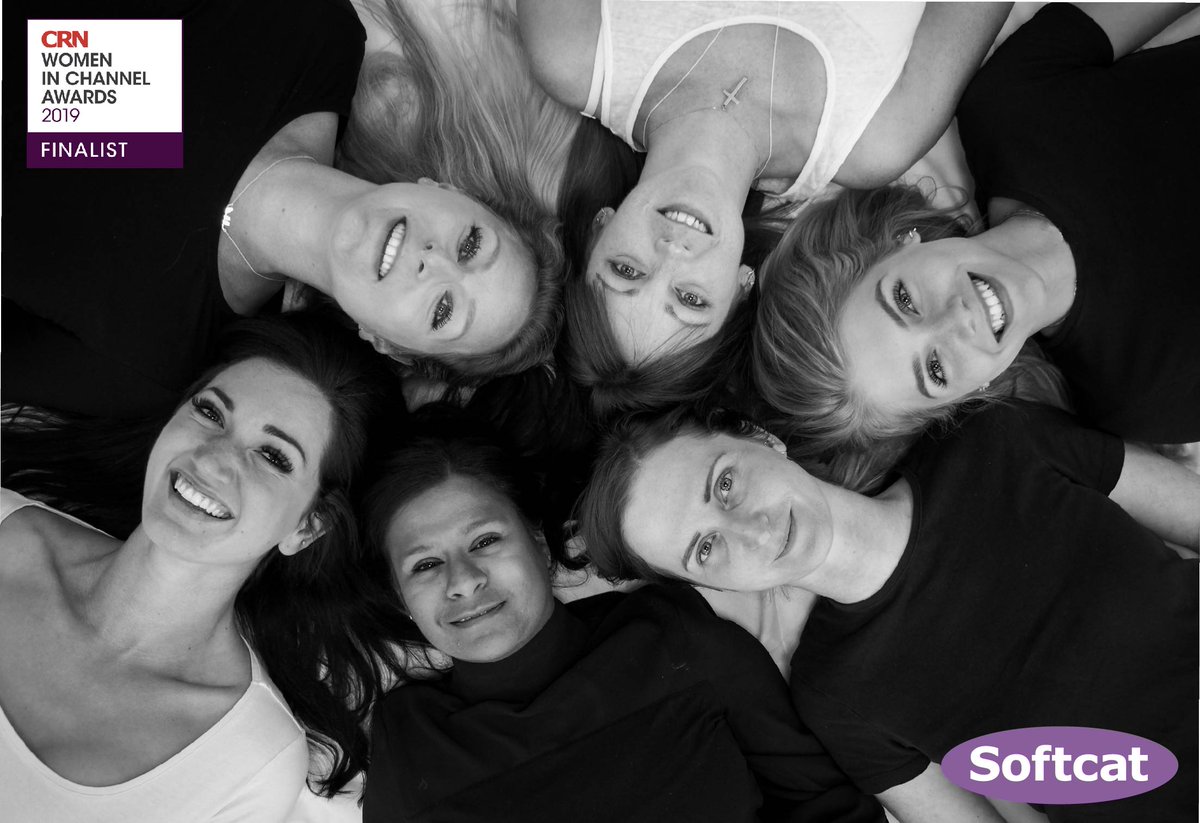 Softcat. A community of female technology talent. #CRN #WomenInChannelAwards2019