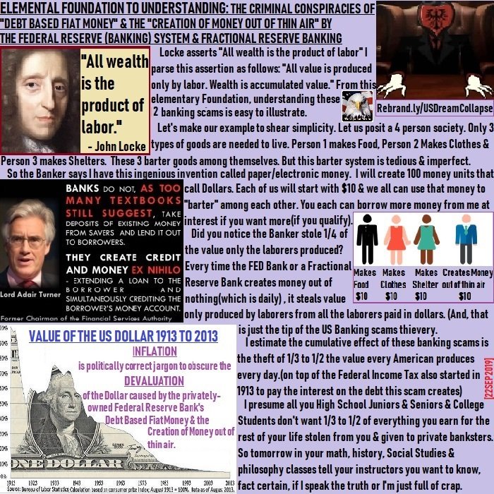 DMashak's tweet photo. Foundation to understanding #FED #DebtBasedMoney scam #WETHEPEOPLE #Boomers #College #GenZ #Teen #FFA #HighSchool #HomeSchool #VoTech #Student #militia #gun @USSupremeCourt @MNCourts #JudicialWatch #Progressive #Democrat #MarkLevinShow @christianllamar @CCHFreedom @Act4America https://t.co/1P5vN8p3MT