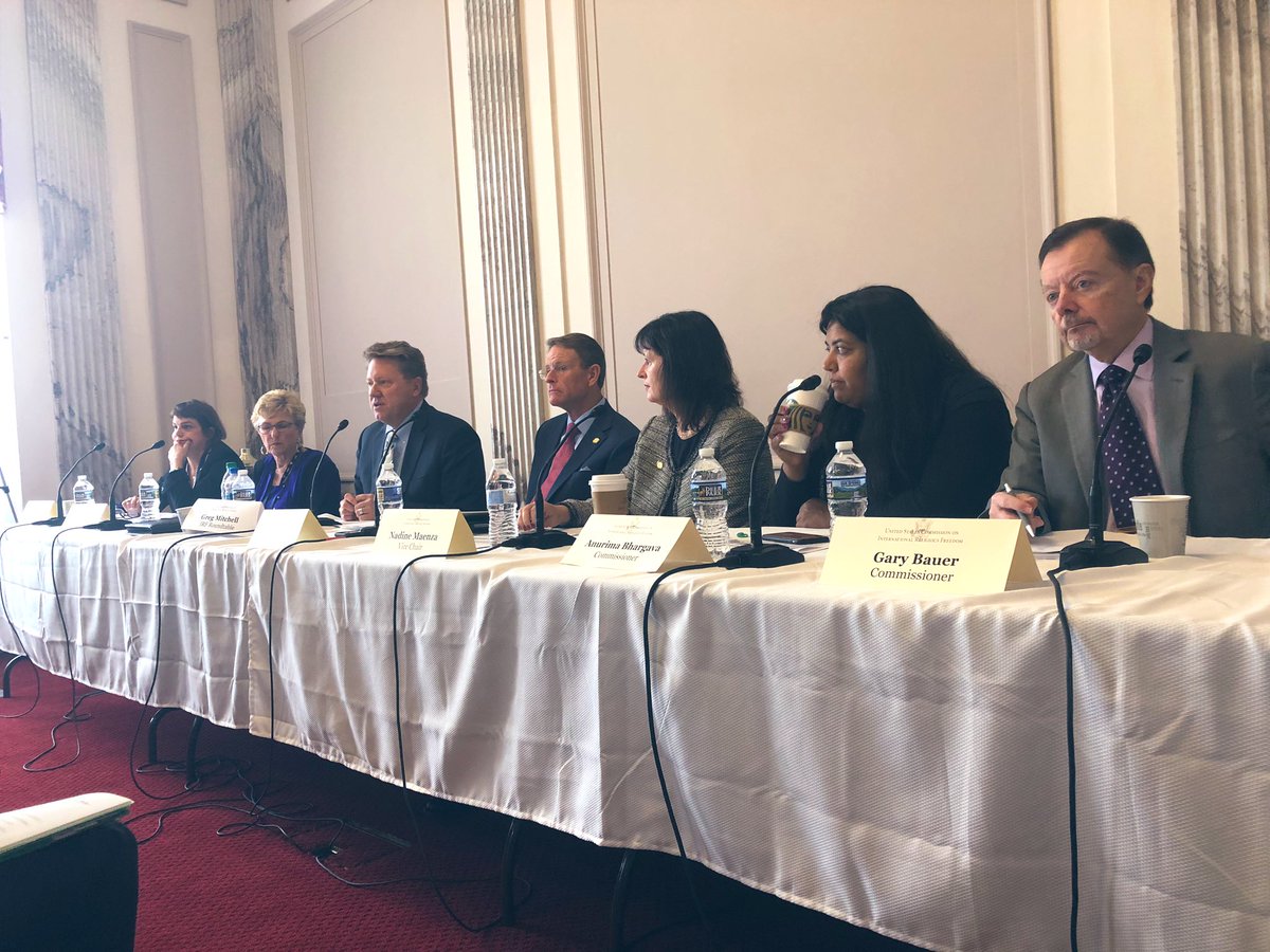 JennyYang318's tweet photo. Here for the launch of the @USCIRF Freedom of Religion or Belief (FoRB) Victims List that provides a public database of individuals persecuted because of their faith w/ @tperkins (Chair) and @nadinemaenza (Vice Chair) #FoRBVictims #IRF https://t.co/pYlmOhfu1p