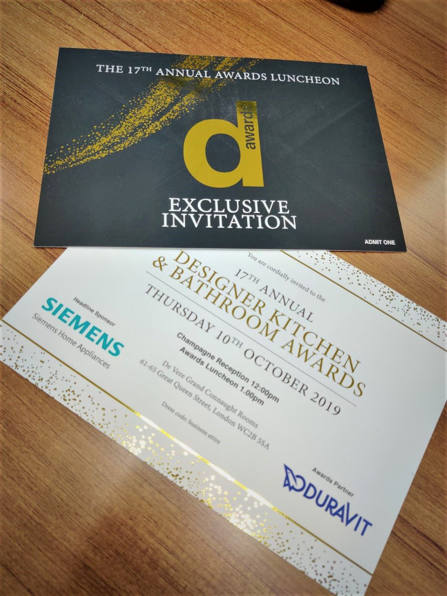 Roccia has received its golden ticket to the @designerKBaward! We have been shortlisted as finalists for 'Show Space of The Year 2019' #DesignerKBAwards